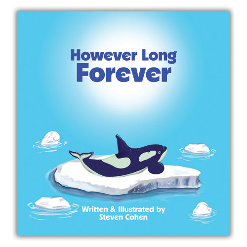 Christian Children's book with an orca on an iceberg.
